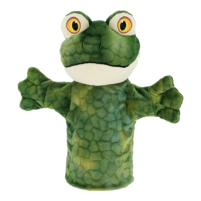HABA – Marionnette Roi Grenouille – Douce, Bruissement, Jeu D’éveil – Dès 18 Mois – Polyester