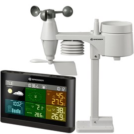 Bresser centrale météo confort 5 en 1 couleur - 7002551