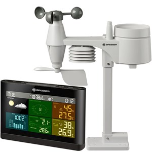 Bresser centrale météo confort 5 en 1 couleur - 7002551