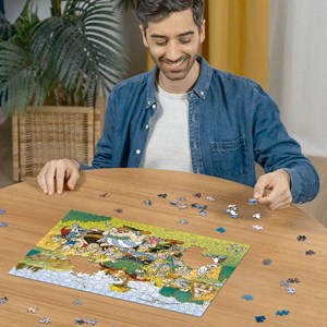 Puzzle astérix au village 500 pièces