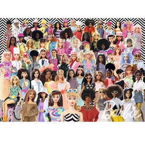 Challenge puzzle barbie 1000 pièces