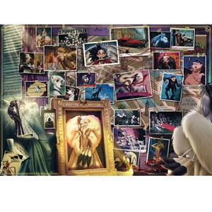 Puzzle cruella d'enfer 1000 pièces