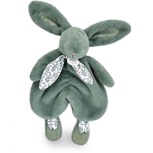 Mù - Doudou lapin vert sauge 29 cm