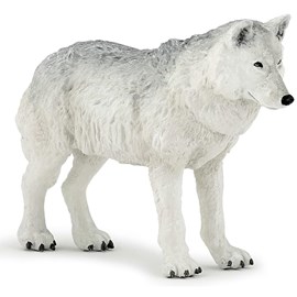 Figurine loup polaire