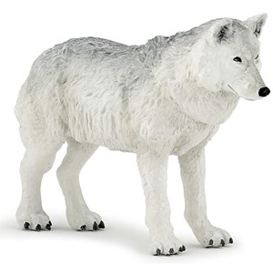 Figurine loup polaire
