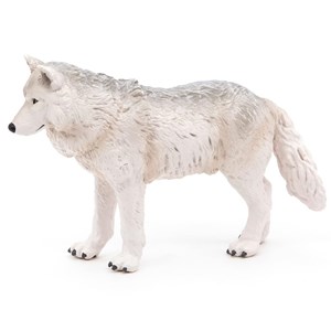 Figurine loup polaire