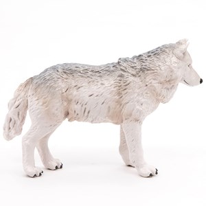 Figurine loup polaire