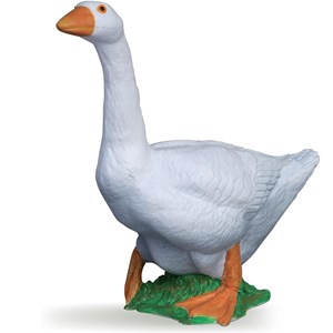 Figurine oie blanche