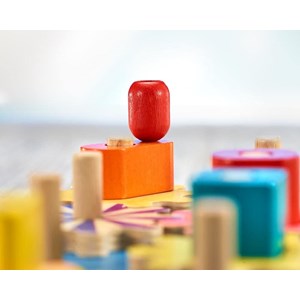 Jeu d'engrenages en bois mecanico