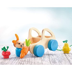 Verdurino véhicule en bois à tirer