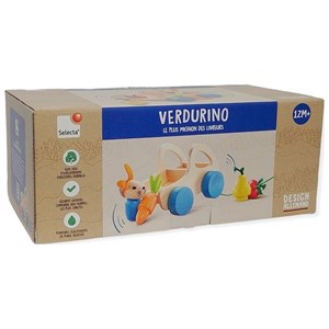 Verdurino véhicule en bois à tirer