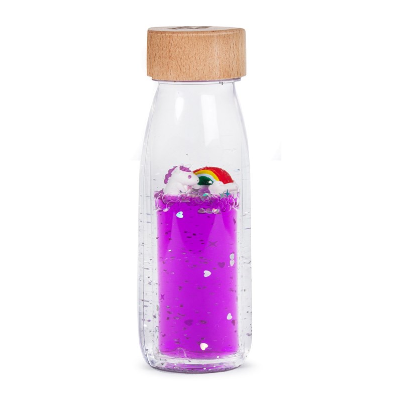 Bouteille sensorielle move arc-en-ciel