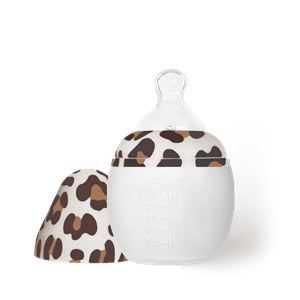 Biberon élhée silicone graouu 150ml (s)