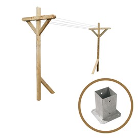 Kit étendoir à linge extérieur sévill...