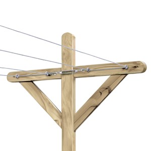 Kit étendoir à linge extérieur sévill...