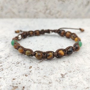 Bracelet piton œil de tigre