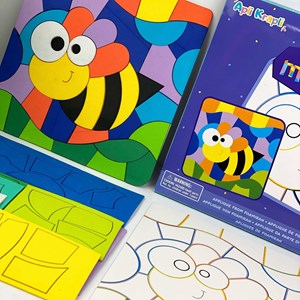 Abeille - kit de mosaïque en mousse