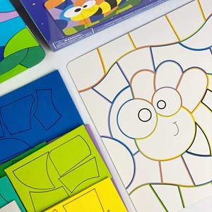 Abeille - kit de mosaïque en mousse