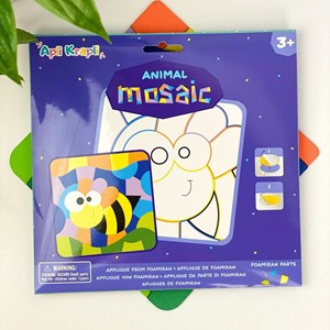 Abeille - kit de mosaïque en mousse