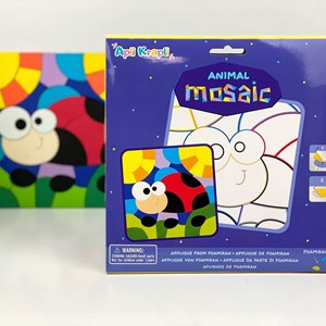 Coccinelle - kit de mosaïque en mousse