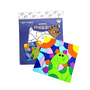 Dinosaure - kit de mosaïque en mousse