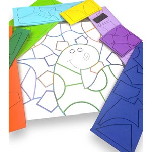 Dinosaure - kit de mosaïque en mousse