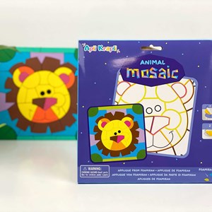 Lion - kit de mosaïque en mousse