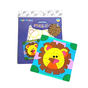 Lion - kit de mosaïque en mousse