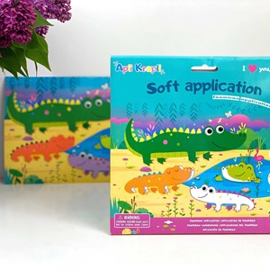 Famille crocodiles - kit créatif  mousse