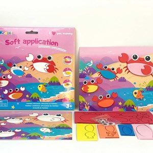 Famille crabes - kit créatif en mousse