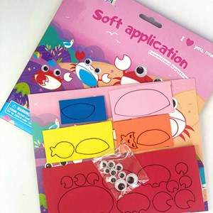 Famille crabes - kit créatif en mousse