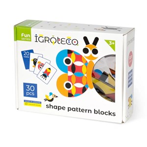 30 blocs - jeu d'apprentissage en bois