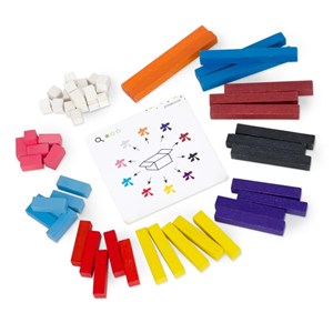 Tiges de comptage en bois 56 pcs en bois