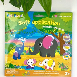 Famille eléphants -kit créatif en mousse