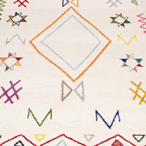 Tapis berbère style 240x340 crème