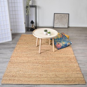 Tapis jute 160x230 beige