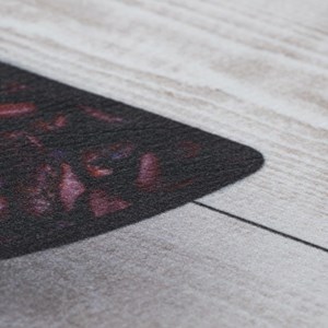 Tapis de cuisine 50x150 gris