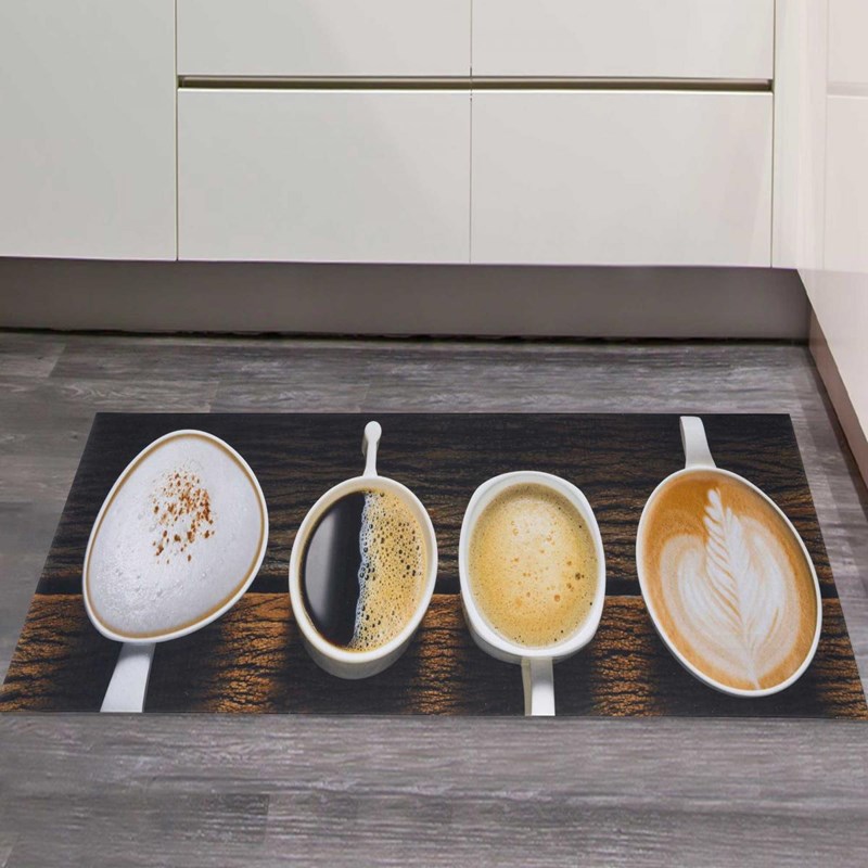 Tapis de cuisine 50x150 marron