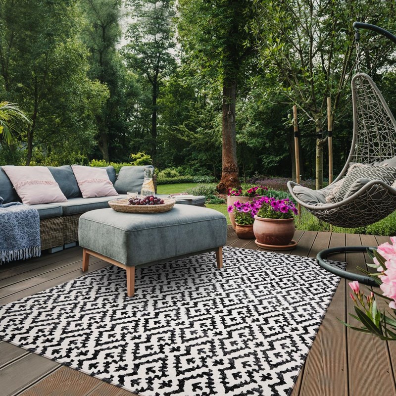 Un Amour de Tapis - Tapis exterieur 200x280 noir