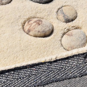 Tapis salon 240x340 beige