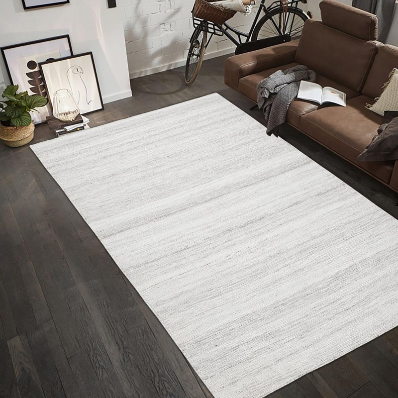 Un Amour de Tapis - Tapis kilim 160x230 crème