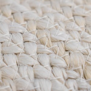 Tapis rond 100x100 rond ecru