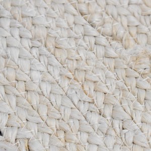 Tapis rond 120x120 rond ecru