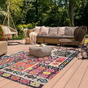 Tapis exterieur 150x220 multicolore