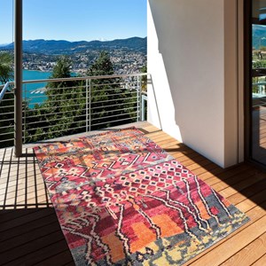 Tapis exterieur 150x220 multicolore