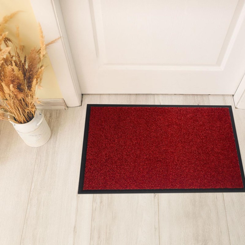 Paillasson 40x60 tissé absorb a rouge