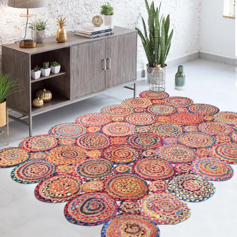 Un Amour de Tapis - Tapis kilim 160x230 multicolore