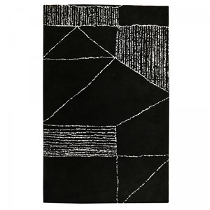 Tapis salon 120x170 noir