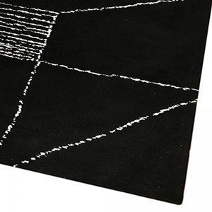 Tapis salon 120x170 noir