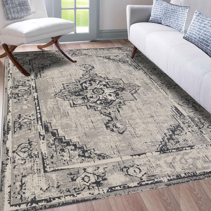 Un Amour de Tapis - Tapis orient style 160x230 gris